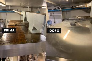 Prima e Dopo - Pulizia cucina a Torino