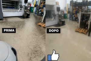 Prima e Dopo - Pulizie industriali a Torino